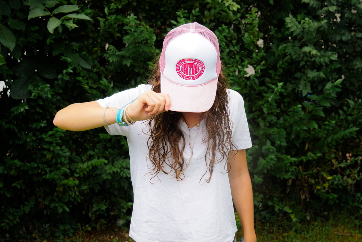Pink Trucker Hat