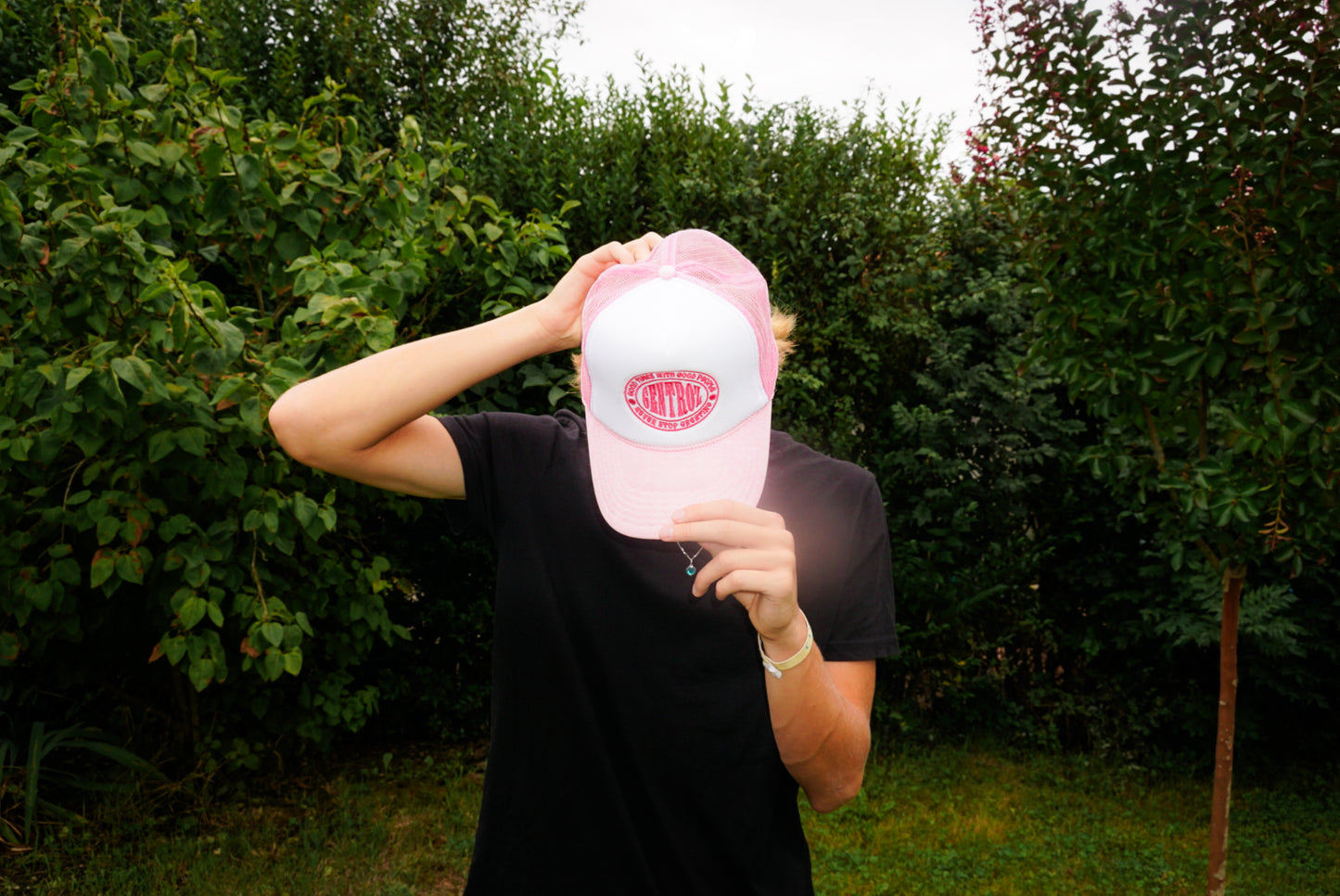 Pink Trucker Hat